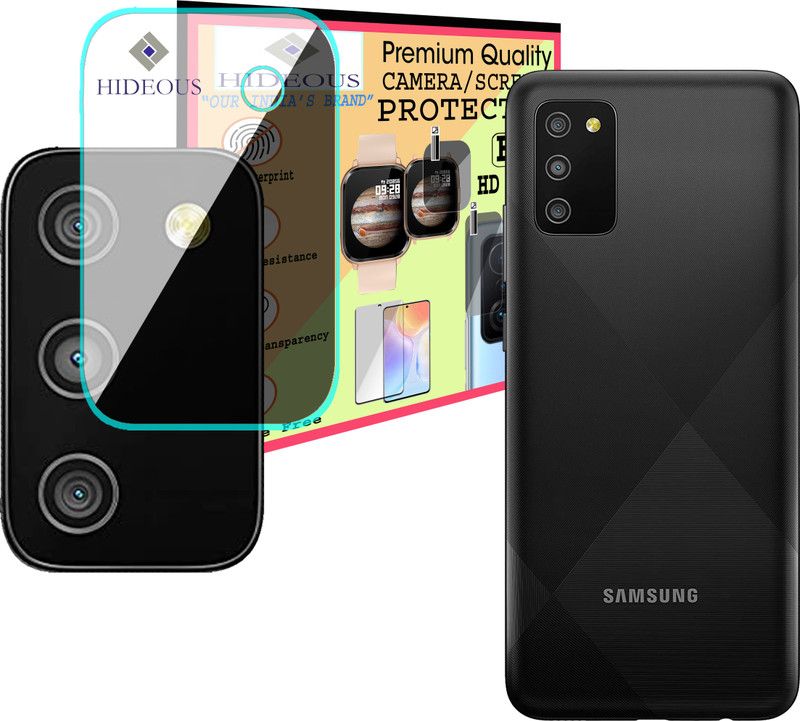 HIDEOUS Back Camera Lens Glass Protector for Samsung Galaxy M02s  (Pack of: 1)