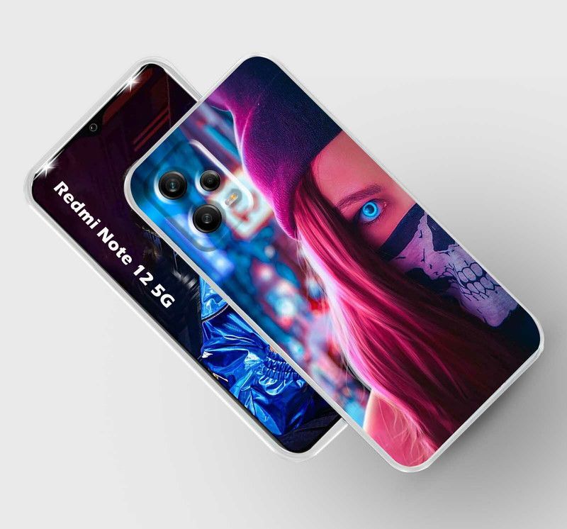 Retroart Back Cover for REDMI Note 12 5G  (Multicolor, Silicon, Pack of: 1)