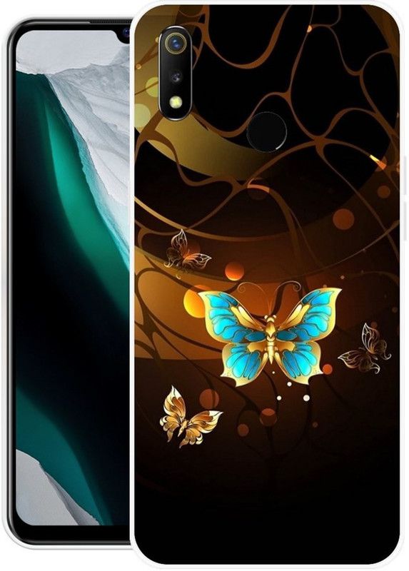 ROCKPRINT Back Cover for Realme 3, Realme 3i  (Multicolor, Grip Case, Silicon, Pack of: 1)