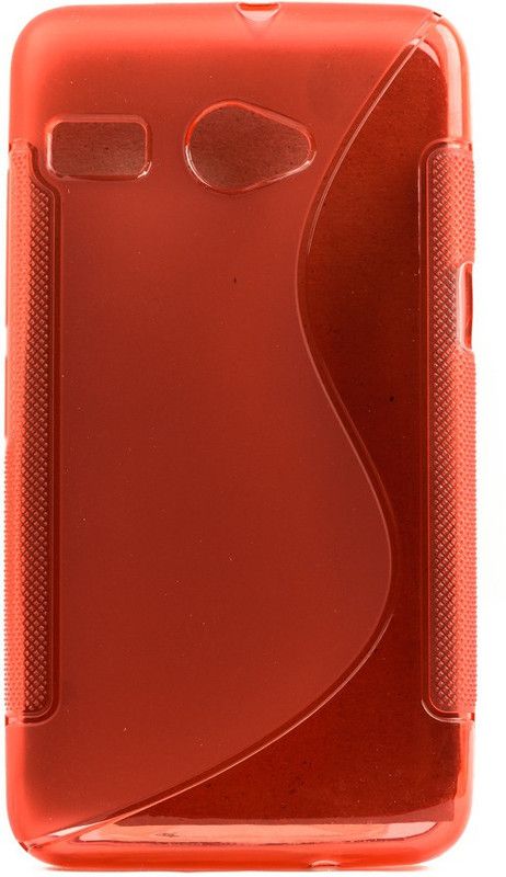 Mystry Box Back Cover for Micromax Bolt Q326  (Red, Silicon, Pack of: 1)