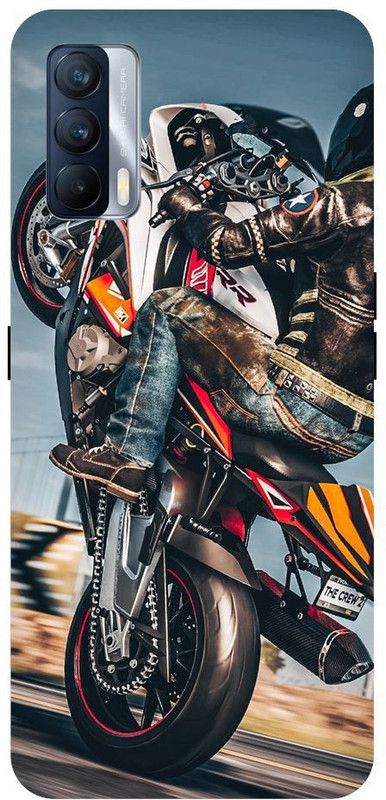 URCHIN Back Cover for Realme X7 Bike, Superbike, BMW, bmw, Stunt, Race  (Multicolor, Shock Proof, Pack of: 1)