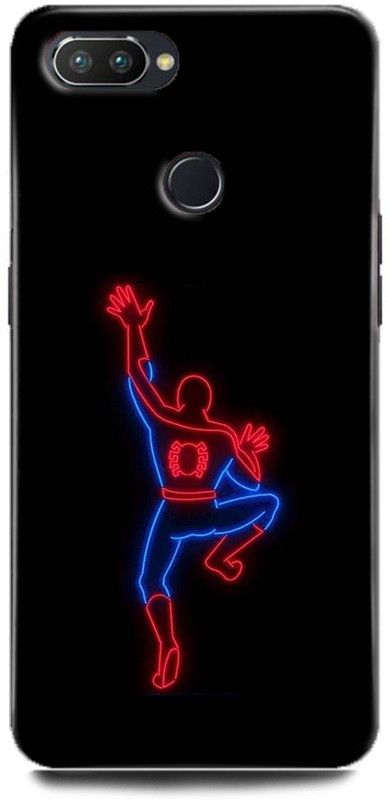 FIKORA Back Cover for Realme U1/RMX1831 SPIDERMAN PRINTED  (Multicolor, Hard Case, Pack of: 1)