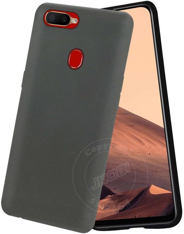 CASEHUNT Back Cover for OPPO A5S  (Black, Pack of: 1)