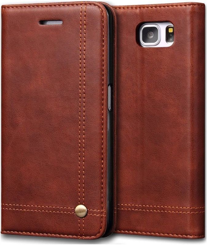 Shock Proof Front & Back Case for Samsung Galaxy Note 7  (Brown, Cases with Holder)