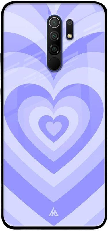 Hocopoco Back Cover for Poco M2  (Black, Purple, Grip Case, Silicon, Pack of: 1)
