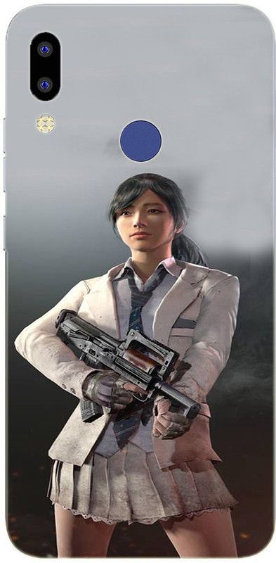 METOO Back Cover for Tecno i Air 2 Plus, Pubg Design Back Cover_Print_171  (Multicolor, Dual Protection, Silicon, Pack of: 1)