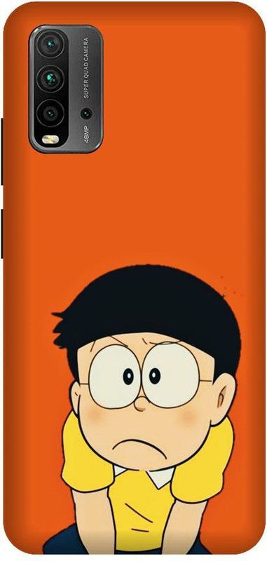 URCHIN Back Cover for Redmi 9 Power Nobita, doraemon, cartoon, cute, funny  (Multicolor, Shock Proof, Pack of: 1)