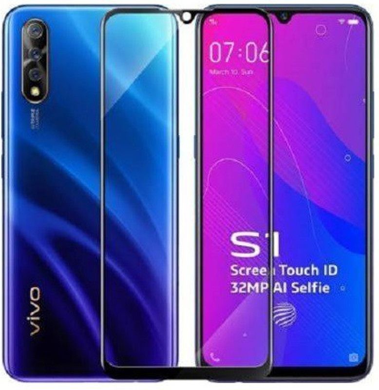 Caseline Edge To Edge Tempered Glass for VIVO S1  (Pack of 1)