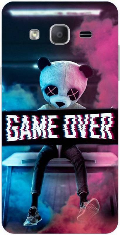 METOO Back Cover for Samsung Grand Prime/Grand Prime, Game Over Design Back Cover Print : 309  (Multicolor, Dual Protection, Silicon, Pack of: 1)