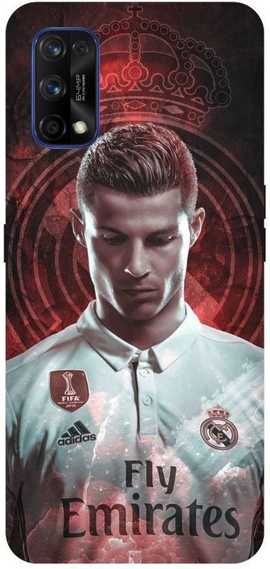 URCHIN Back Cover for Narzo 20Pro Cristiano Ronaldo, Ronaldo 7, CR-7, Real Madrid, Football, Sports  (Multicolor, Shock Proof)