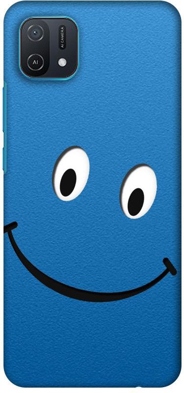 Casotec Back Cover for Oppo A16K 4G  (Blue, Pack of: 1)