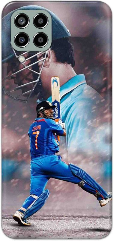 NDCOM Back Cover for Samsung Galaxy M33 5G M S Dhoni Printed  (Multicolor, Hard Case, Pack of: 1)