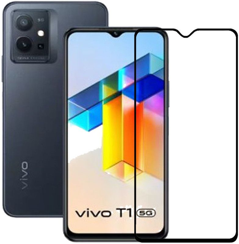 NSTAR Edge To Edge Tempered Glass for Vivo T1 5G,Vivo T1  (Pack of 1)