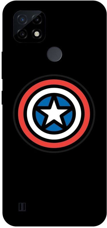 THESTONEWELL Back Cover for Rralme C21 avengers endgame avengers team cases cover  (Multicolor, Shock Proof, Pack of: 1)
