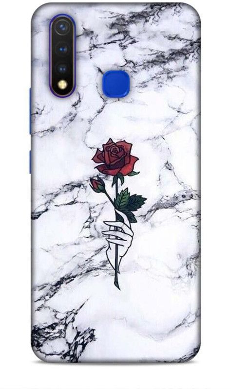 Samsidhi Back Cover for Vivo Y19  (Black, White, Waterproof)