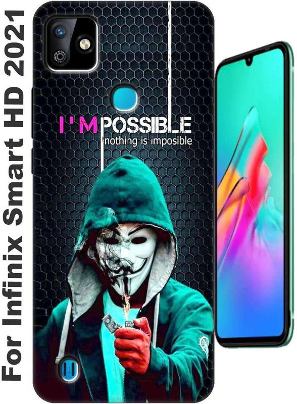 YorKtoLene Back Cover for Infinix Smart HD 2021 2617  (White, Flexible, Silicon, Pack of: 1)
