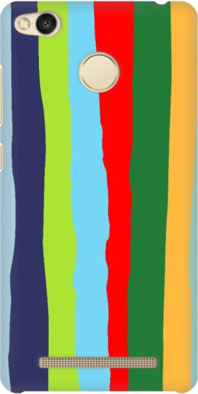 COBIERTAS Back Cover for Mi Redmi 3S Prime  (Multicolor, Pack of: 1)