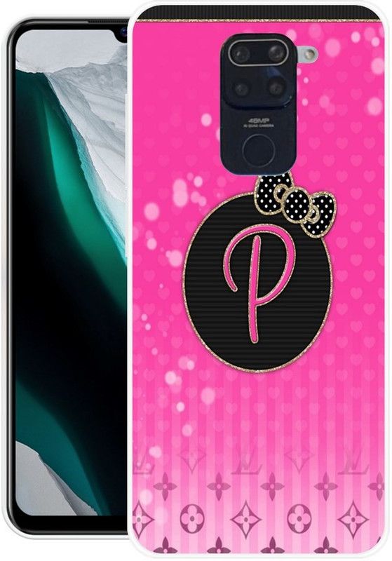 PINKZAP Back Cover for Redmi Note 9  (Pink, Grip Case, Silicon, Pack of: 1)