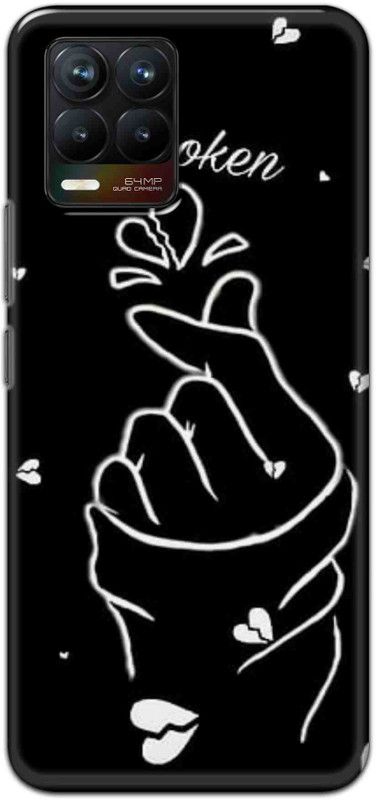 Sidekick Store Back Cover for Realme 8  (Multicolor, Anti-radiation, Pack of: 1)