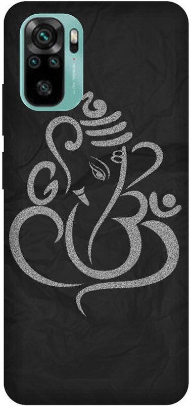 UMPRINT Back Cover for Redmi Note10/M2101K7AI Ganesh Ji Indian God Printed Back Cover  (Multicolor, Hard Case, Pack of: 1)