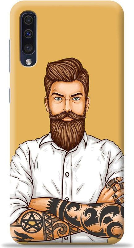 Loffar Back Cover for Samsung Galaxy A50  (Yellow, Shock Proof, Pack of: 1)