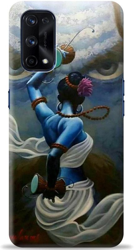 Loffar Back Cover for Realme X7 Pro  (Blue, Shock Proof, Pack of: 1)
