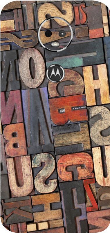 BUGGU Motorola Moto E5 Plus Mobile Skin  (Ultra Super Letter Press Skin With High Matte Finish.)