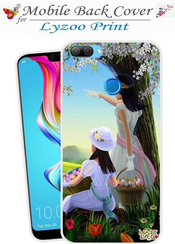 Lyzoo Back Cover for Honor 9N  (Multicolor, Flexible, Silicon, Pack of: 1)