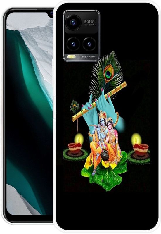 BHUMIJA DIGITAL Back Cover for VIVO Y33s  (Multicolor, Flexible, Silicon, Pack of: 1)