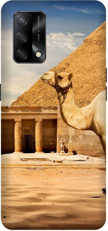 SAVETREE Back Cover for Oppo F19, CPH2219, Oppo F19s, CPH2223, camel, rajasthan  (Multicolor, 3D Case, Pack of: 1)