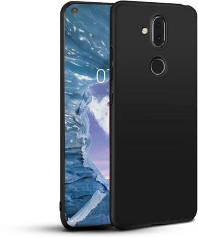 Stunny Back Cover for Nokia X71  (Black, Grip Case)