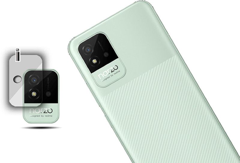 DAFFIN Back Camera Lens Glass Protector for Realme Narzo 50I  (Pack of: 1)