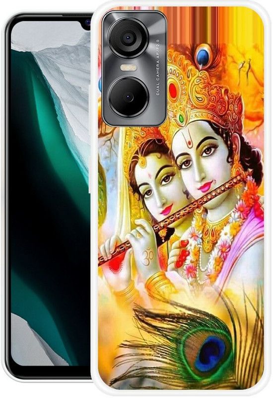 KLC Back Cover for Tecno Pop 6 Pro  (Multicolor, Grip Case, Silicon)