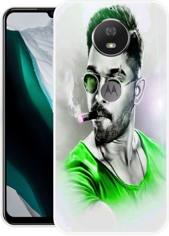 RJ14 (Online) Back Cover for Motorola Moto G5s  (Grey, Green, Grip Case, Silicon)