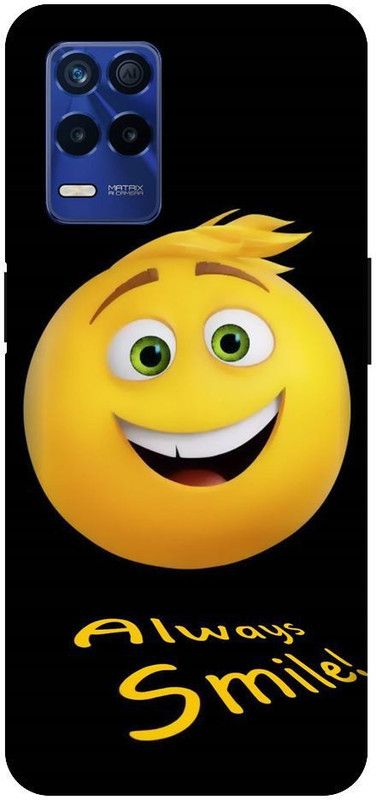 BARMANS Back Cover for Realme 8 5G smiley, Emoji, Cute, funny, Smile  (Multicolor, Shock Proof, Pack of: 1)