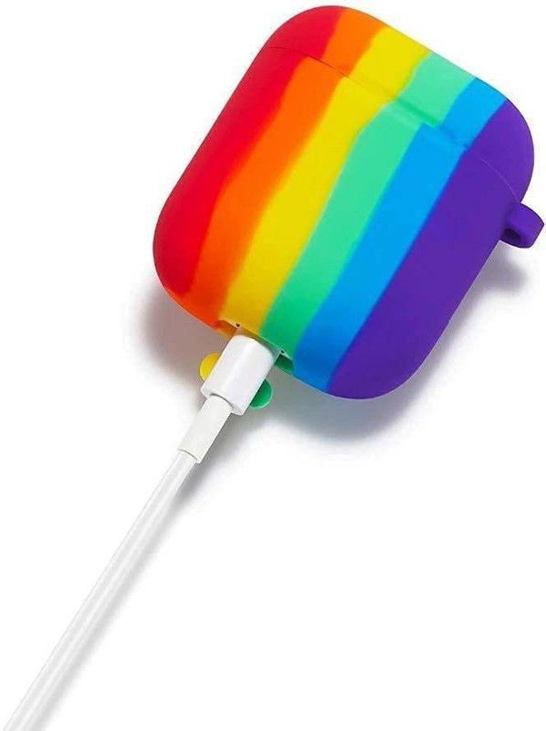 POPLA GADGET'S WORLD Silicone Press and Release Headphone Case  (Multicolour)