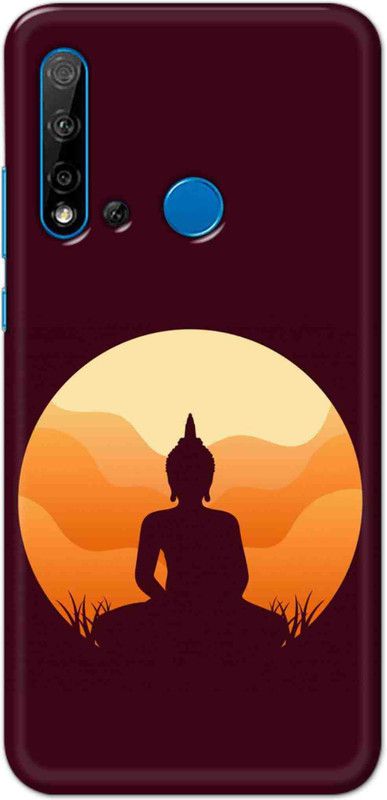 NDCOM Back Cover for Huawei P20 LITE 2019 Meditating Lord Budha Printed  (Multicolor, Hard Case, Pack of: 1)