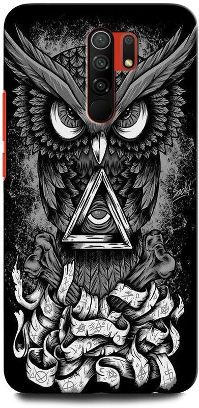 GRAFIQE Back Cover for POCO M2 Reloaded  (Black, Pack of: 1)