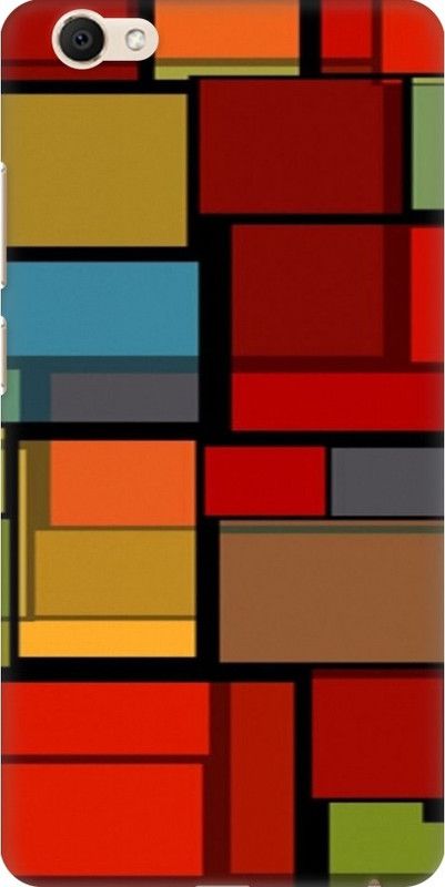 COBIERTAS Back Cover for VIVO V5S  (Multicolor, Hard Case, Pack of: 1)