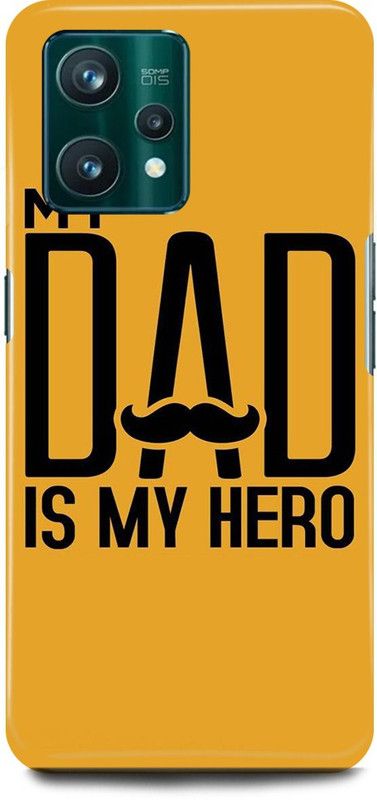play fast Back Cover for Realme 9 Pro Plus 5G MOM, DAD, MOTHER, FATHER, LOVE  (Yellow, Hard Case, Pack of: 1)