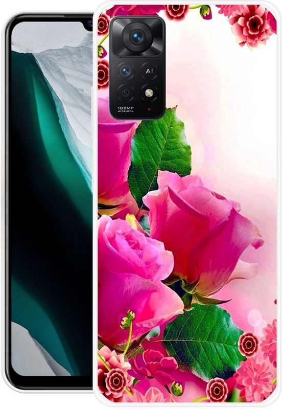 KLC Back Cover for Redmi Note 11 Pro 4G, Redmi Note 11 Pro Plus 5G  (Multicolor, Grip Case, Silicon)
