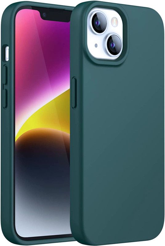 SBMS Back Cover for iPhone 14 Plus, iPhone 14 Plus  (Green, Shock Proof, Pack of: 1)