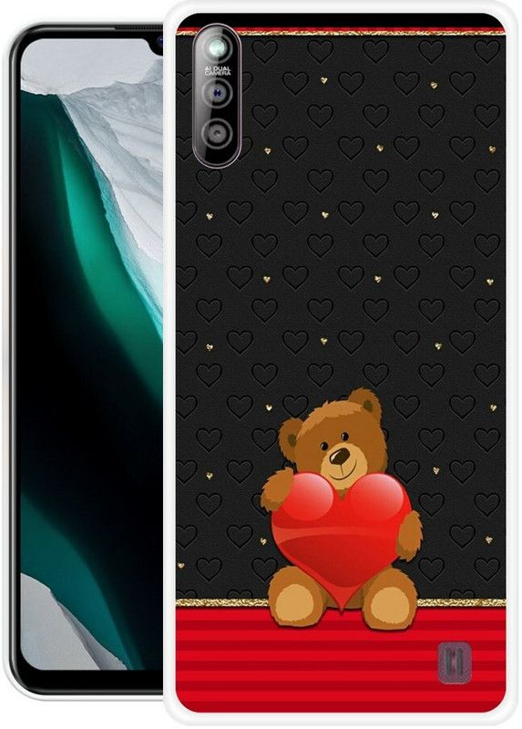 INDIALAND Back Cover for Lava X2  (Multicolor, Grip Case, Silicon)