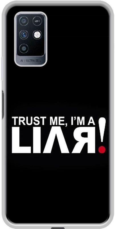 Casotec Back Cover for Infinix Note 10  (Black, Flexible, Silicon, Pack of: 1)