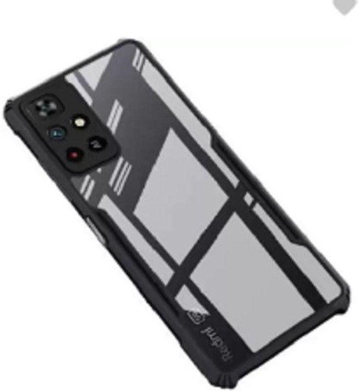 SRAVZ CASE Pouch for Redmi Note 11  (Black, Shock Proof, Pack of: 1)
