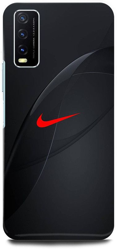 play fast Back Cover for Vivo Y20, V2029 NIKE, SIGN, LOGO, EMBLEM, DESIGN  (Black, Hard Case, Pack of: 1)