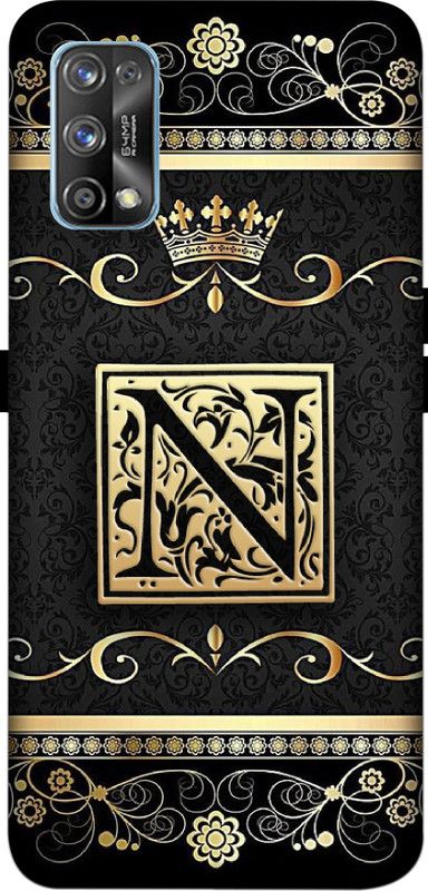 CASiFLY Back Cover for Realme 7 Pro  (Black, Gold, Hard Case)
