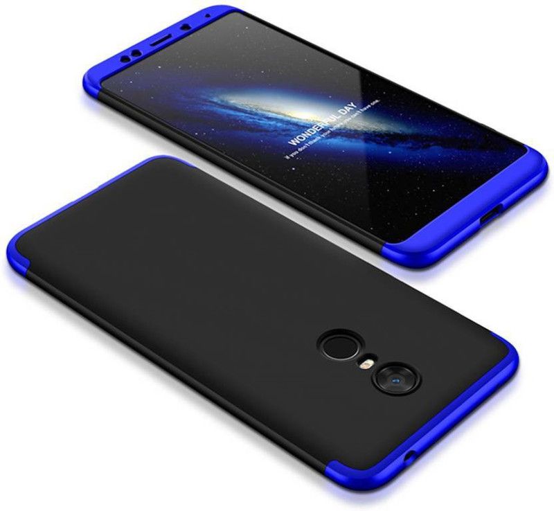 ZIVITE Front & Back Case for Mi Redmi 5  (Blue, Dual Protection, Pack of: 1)
