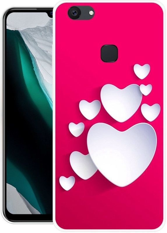 vaidik Back Cover for VIVO V7 Plus  (Multicolor, Dual Protection, Silicon, Pack of: 1)