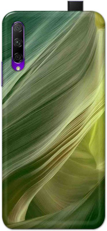 NDCOM Back Cover for Honor 9X Pro Green Printed  (Multicolor, Hard Case, Pack of: 1)